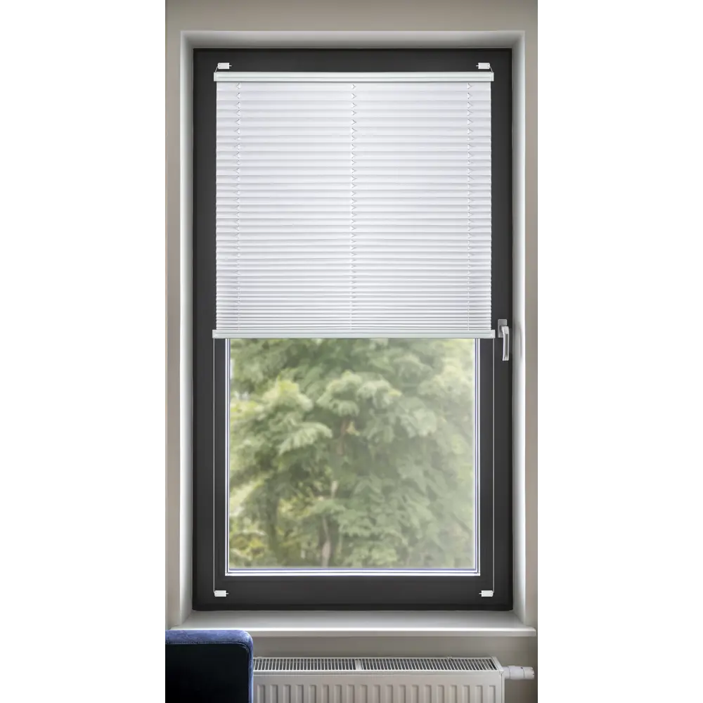 Штора плиссе 52x170 см жаккард белая Santreyd STLM-2047517 - Вид №10