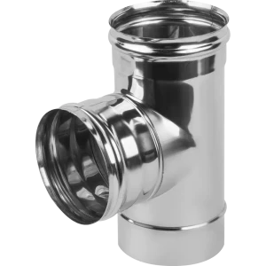 Тройник 90° Металлик и Ко 430/0.8 мм D120 мм