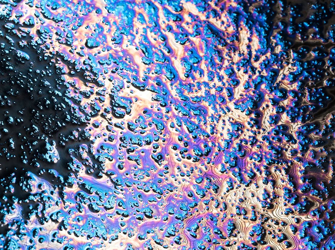 Декоративная стеклянная панель PlusObject BLUE GALAXY ARCH-00145552