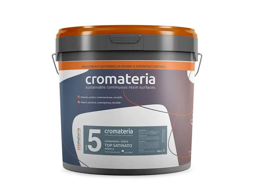 Прозрачная двухкомпонентная отделка Progettomateria STEP 5 / TOP SATINATO PARTE A ARCH-00151280