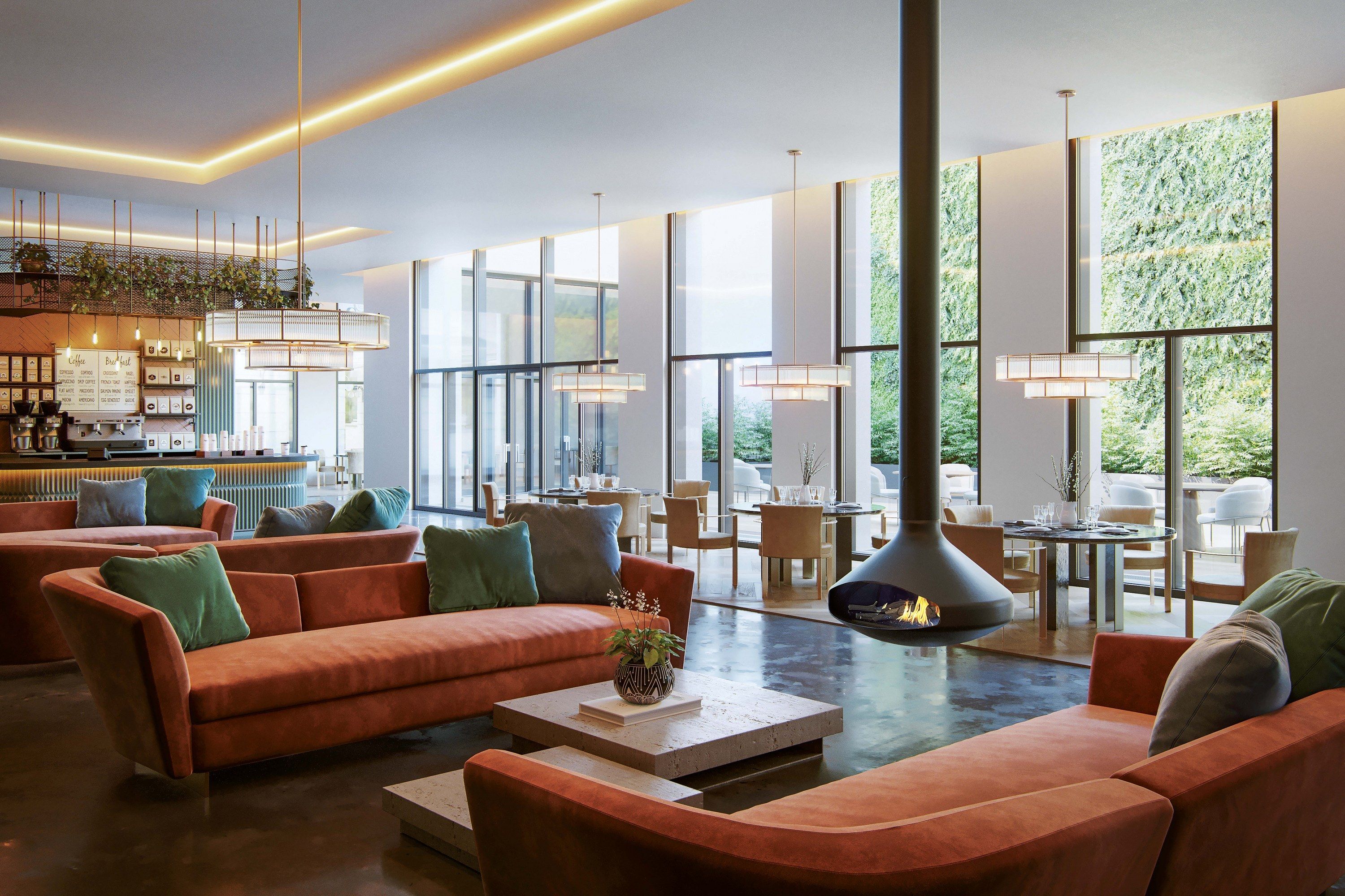 Стальной электрический подвесной камин Focus creation Ergofocus ARCH-00063902 - Вид №2