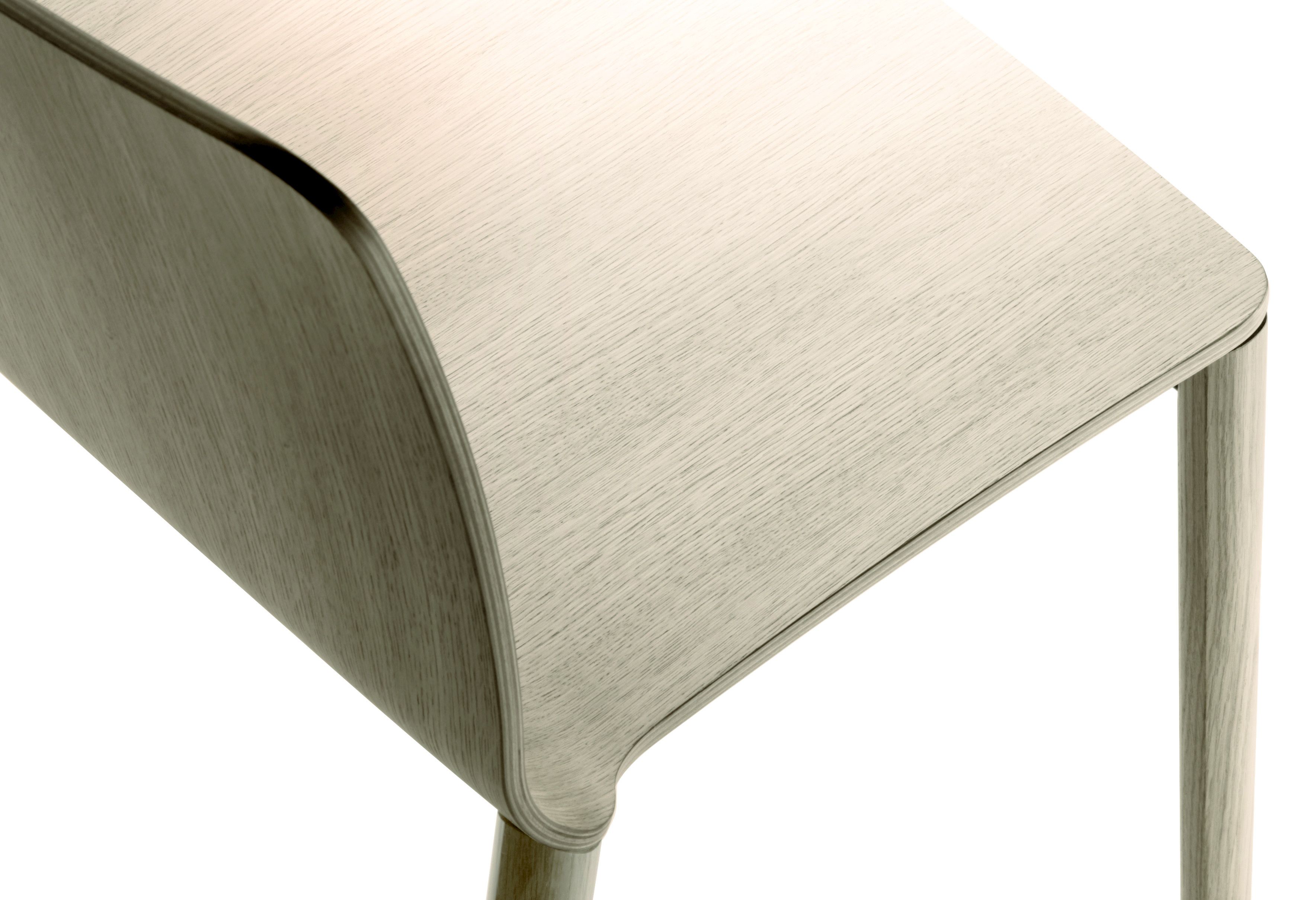 Штабелируемый стул из дуба ALKI Jantzi ARCH-00149924 - Вид №1