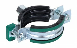 3396028 Крепление для труб  KSB2 Хомуты с вкладышем epdm (M8/10) для стальных, медных, чугунных и пластиковых (многослойных) труб