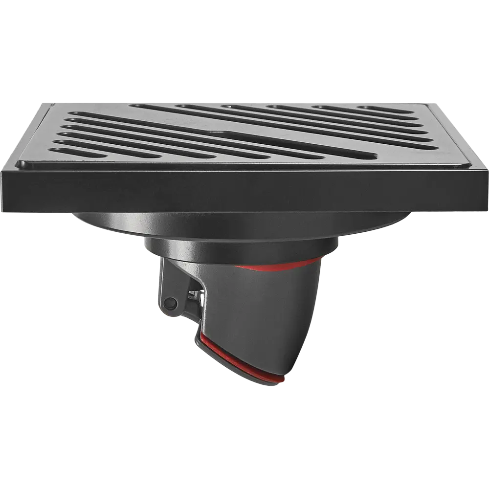 Трап для душа Orange OT01-008b сухой затвор 100х100 мм черный STLM-2035400 - Вид №3