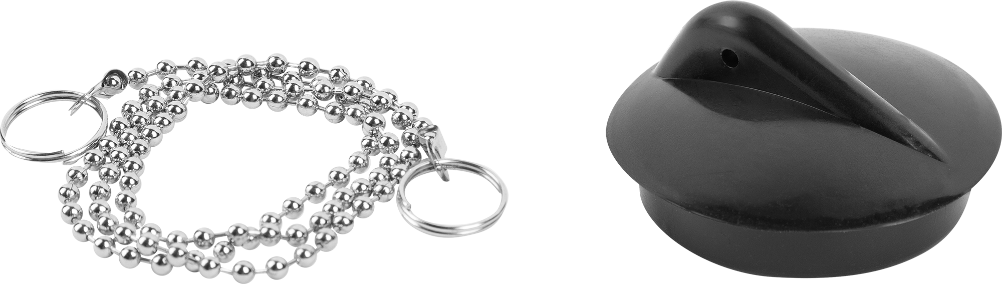 85401003 Пробка с цепочкой для ванны ø50 мм STLM-0062655 Santreyd  - Вид №1