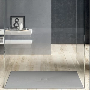 ДУШЕВОЙ ПОДДОН COLISEUM 120X105 СМ STONE COVER CEMENTO