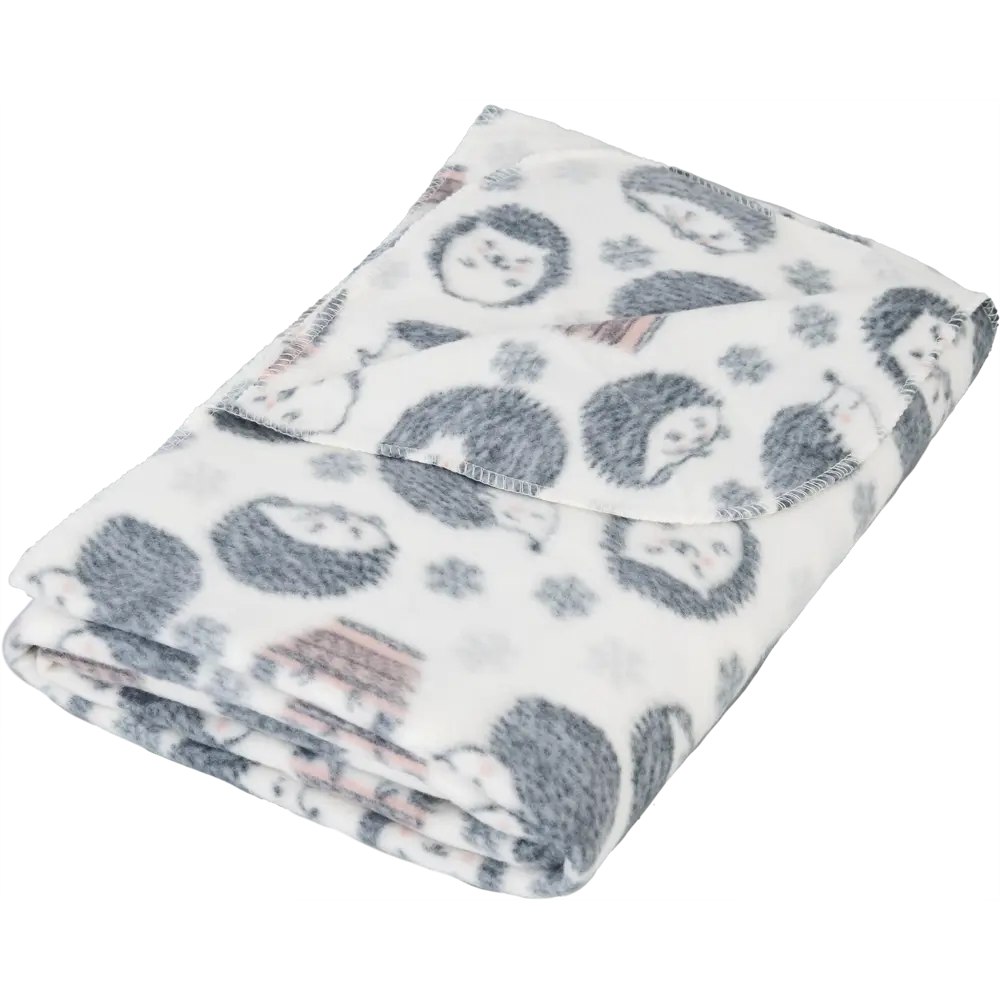 Плед "Ежики" 120x150 см фланель цвет мультиколор Santreyd нет STLM-2040687 - Вид №1