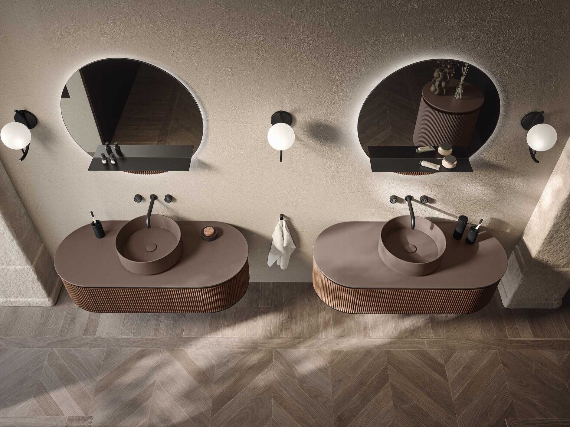 Полная мебель для ванной комнаты OASIS Naos ARCH-00150920 - Вид №1