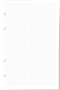 548608 Бумага "Точка" А5 для тетради с 4-я кольцами Fancy Planner