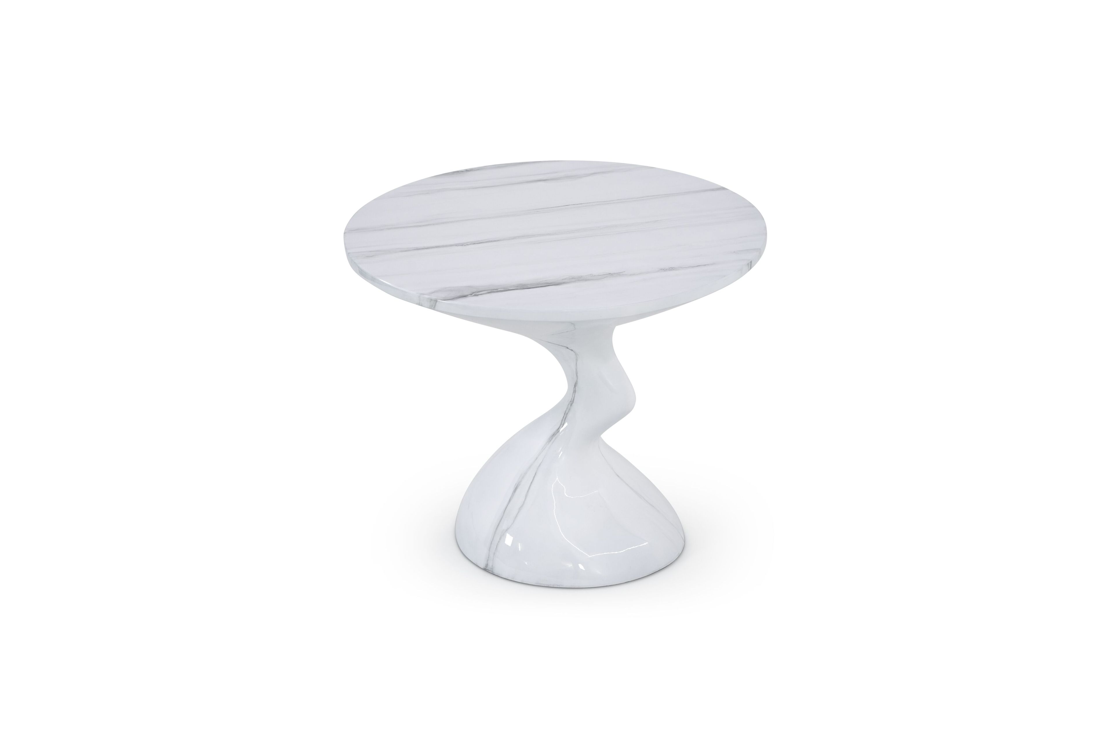 Круглый журнальный столик из стекловолокна KARPA AERIS K2012 ARCH-00010476