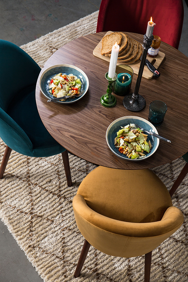 Стул Barbara бирюзовый Dutchbone 1100337 - Вид №7