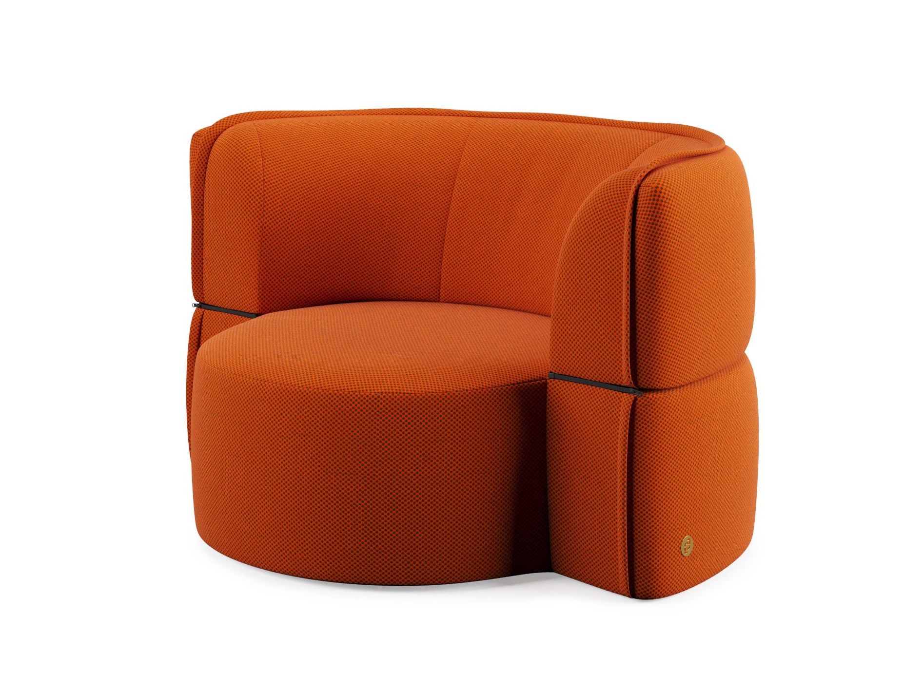 Мягкое тканевое садовое кресло с подлокотниками Liu Jo Living Collection ARCH-00120390 - Вид №5