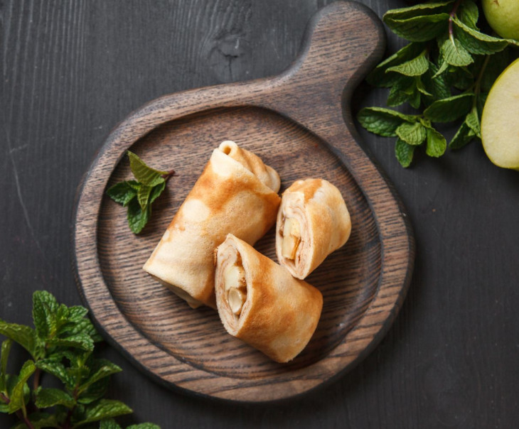 5796 Блины с яблоком и корицей Вкусляндия  - Вид №1