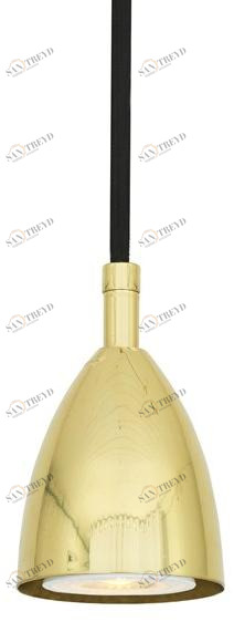 Mullan Lighting Подвесной светильник с прямым светом ручной работы из латуни Lainio Mlp408 