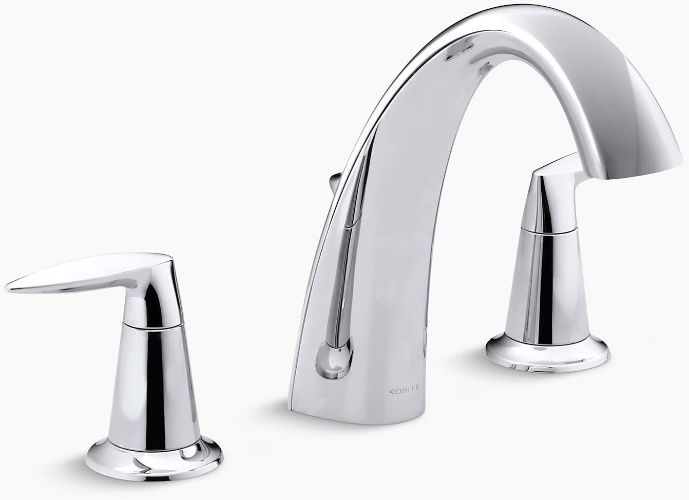 K-T45117-4-BN Смеситель KOHLER Яркий матовый никель  - Вид №1