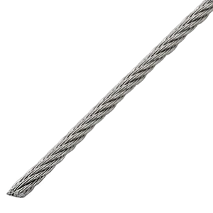 Трос нержавеющая сталь А2 DIN 3005 3 мм на отрез