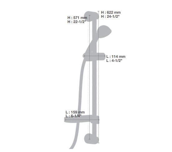 Термостатический набор для душа с душем BARIL PRO-3700-16 ARCH-00152276 - Вид №6