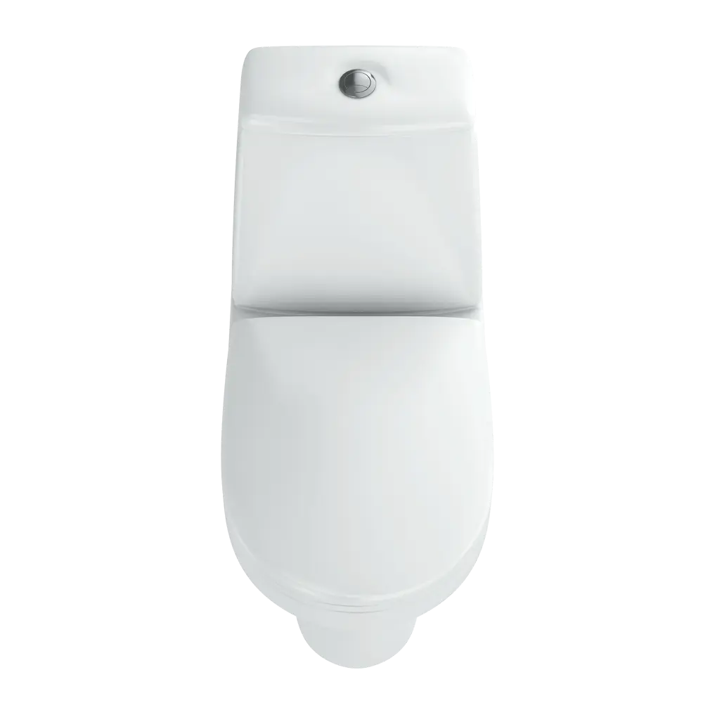 Унитаз-компакт Rosa Браво горизонтальный выпуск двойной слив BRAVO STLM-2075498 - Вид №1