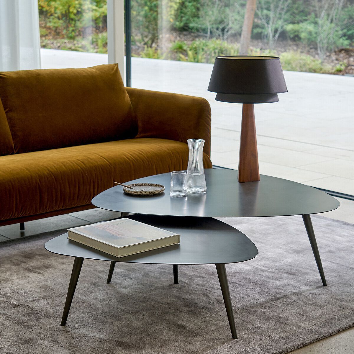 Низкий металлический журнальный столик AMPM THÉOLEINE ARCH-00031839 - Вид №4