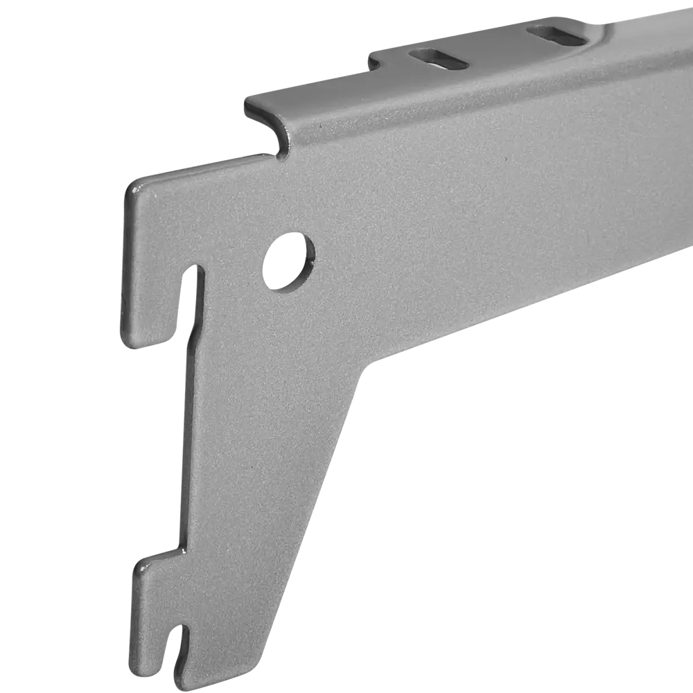 Кронштейн однорядный KONSENSA 30x1.85x7.67 см нагрузка до 50 кг цвет серый 2 шт. 89451693 STLM-2060133  - Вид №2