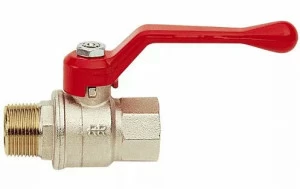 Кран шаровый 1/2 RR_гш рычаг 370 (37012)