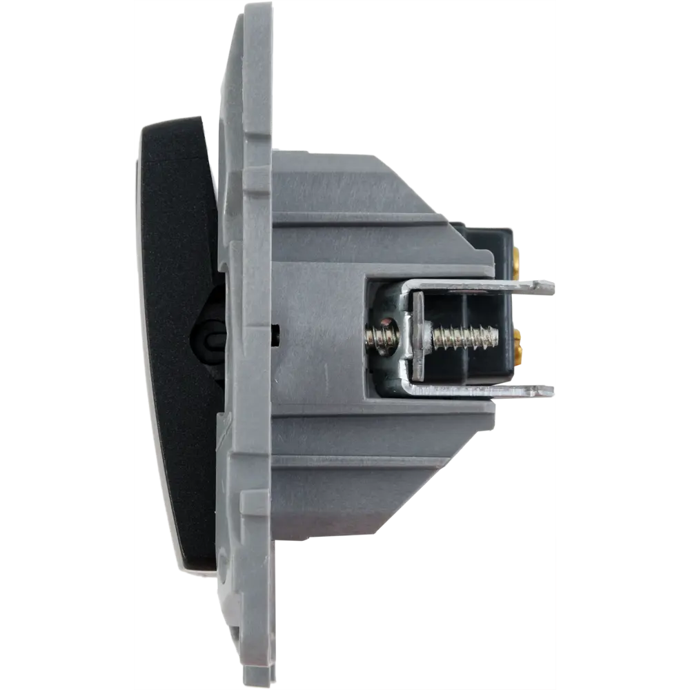 Выключатель встраиваемый Legrand Etika 3 клавиши цвет антрацит STLM-2101474 - Вид №3