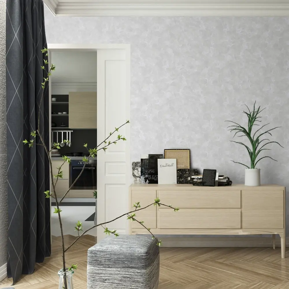 Обои флизелиновые Erismann Lina серые 1.06 м ЭР6047903 STLM-2065528 - Вид №2