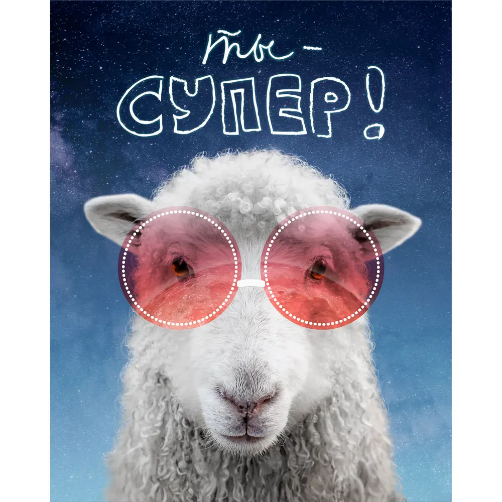 Картина на холсте Ты супер! 40х50 см Santreyd STLM-2009319