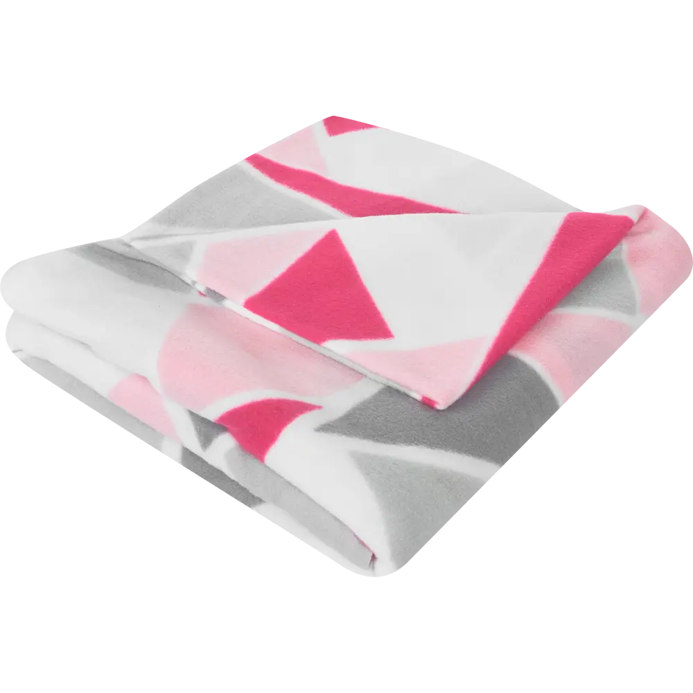 Плед Mirror 130x170 см флис цвет розовый Ardenza Капсульная STLM-2044702