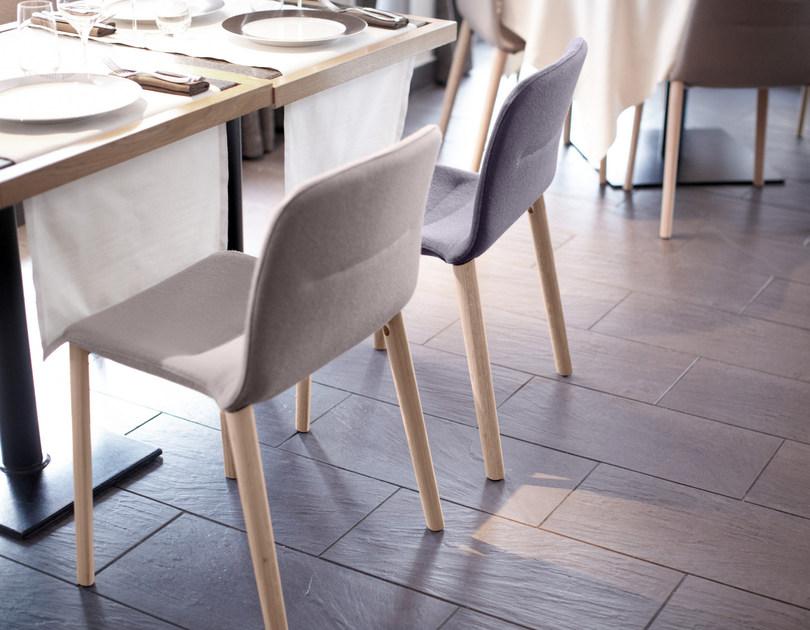 ALKI Штабелируемый стул со съемным чехлом из ткани Jantzi sun-id-1368273 - Вид №6