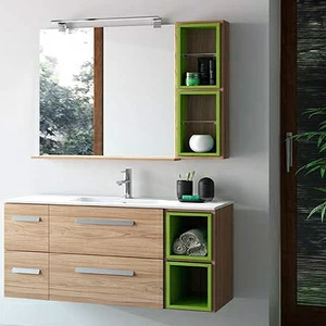 КОМПЛЕКТ МЕБЕЛИ FUSSION CHROME 110 СМ NATURAL