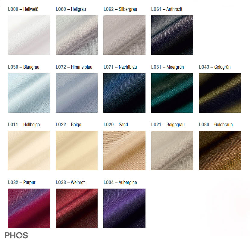 DV-LOLA200-120-LO61 Занавеска для душа лола, длина 200 см, ширина 120 см. антрацит. PHOS  - Вид №1