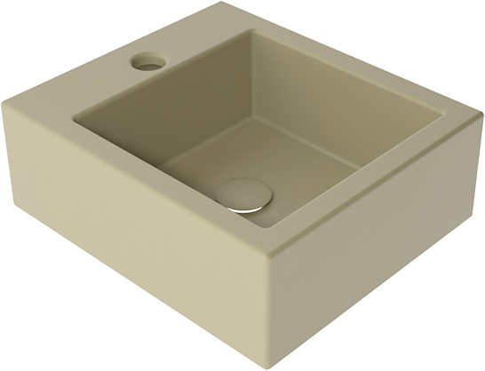 SQULAV16 Подвесная раковина настенная GSG CERAMIC SQUARE