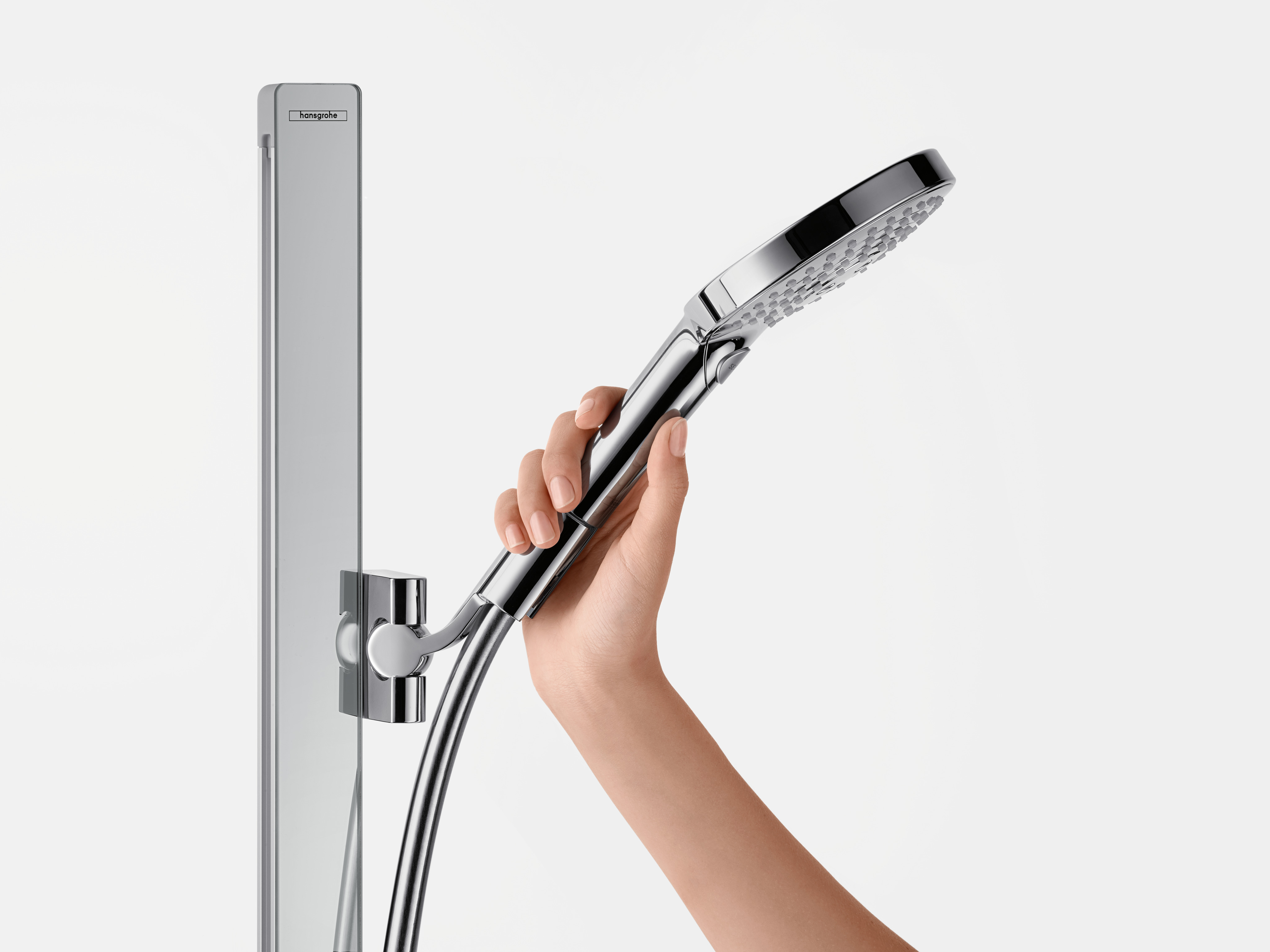 27649000 Raindance Select S Душевой набор 120 3jet EcoSmart 9 л / мин со штангой 90 см и мыльницей Hansgrohe  - Вид №3