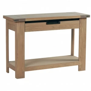 Консоль с ящиком и полкой деревянная, дуб сонома Cuneo VAVI CUNEO, ПОД СТАРИНУ 132605 Бежевый