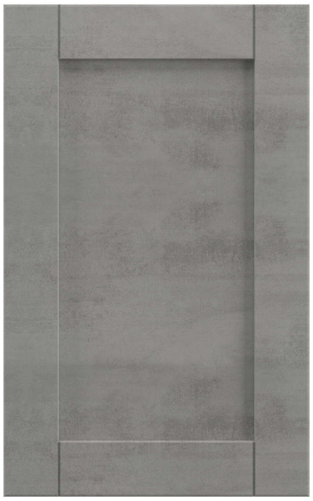Фасады для кухни Кантри Фрезеровка «Лжевыборка Горизонталь» Бетон серый №286 SIDAK SIST1774-215