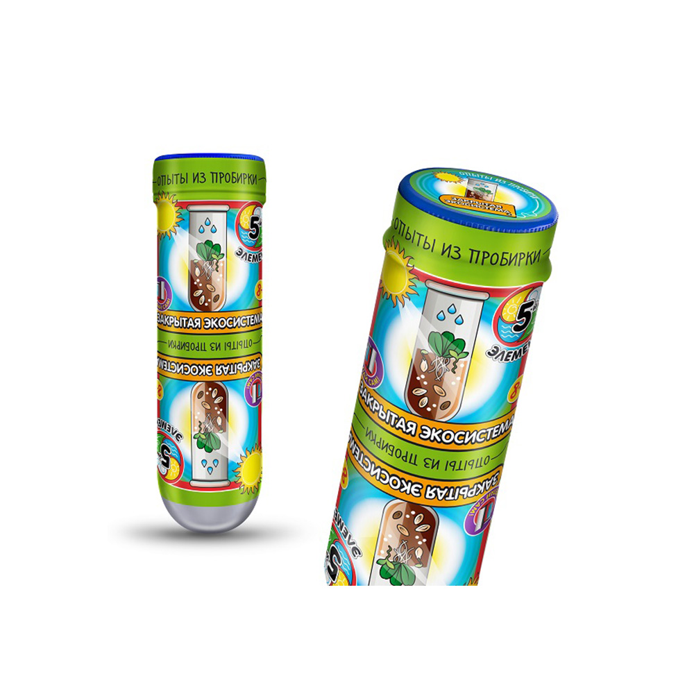 309 Мини опыты Бокс № 2 Закрытая Экосистема MASTER IQ 2 