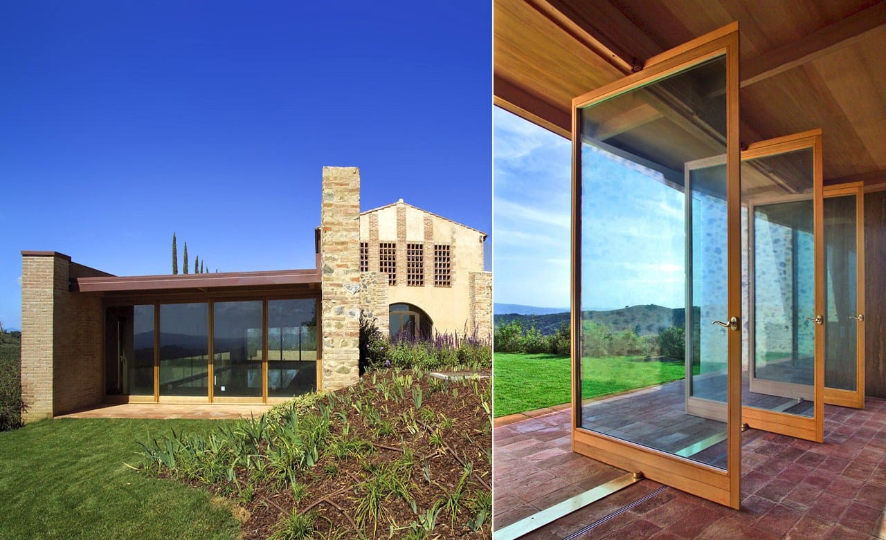 Деревянное окно с тепловым сдвигом Capoferri Serramenti SC80-100 ARCH-00027480 - Вид №2