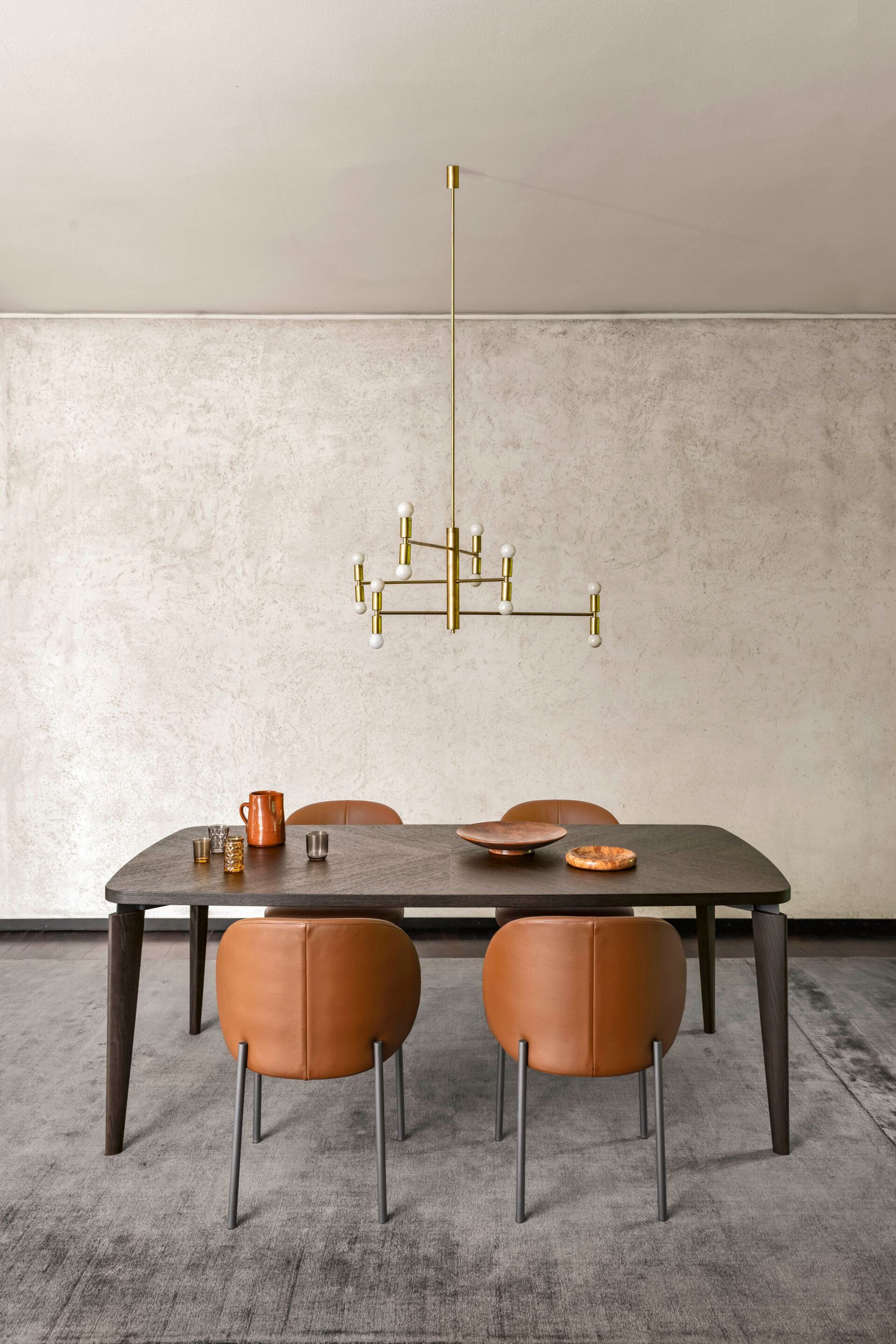 Кожаный мягкий стул Alf DaFrè Raku ARCH-00031795 - Вид №2