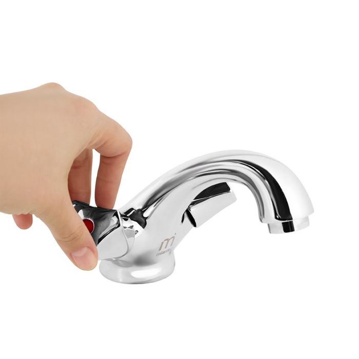 BE19017BW6 MI Milardo Bering Смеситель для умывальника Bering Россия - Вид №1