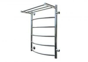 Полотенцесушитель водяной Aquanet Romeo 800x500, с верхней полкой (боковое подключение) R