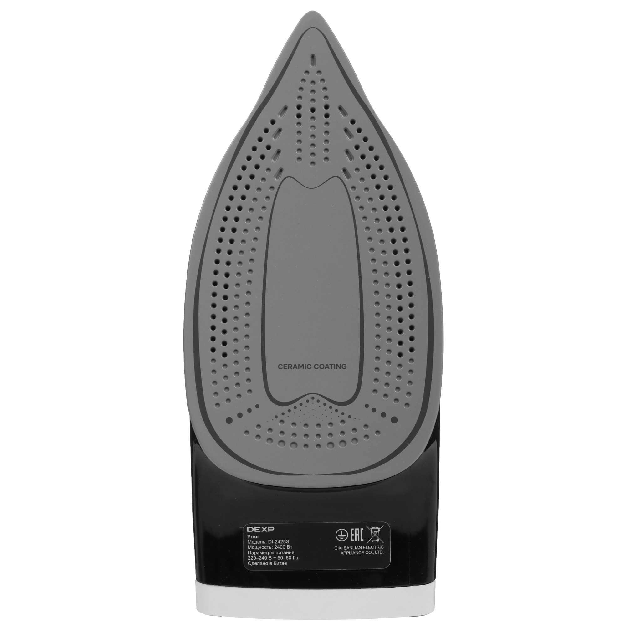9175085 Утюг DEXP DI-2425S белый STDN-0058581 - Вид №3