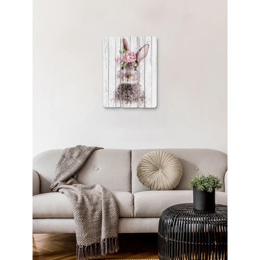 Картина на МДФ Кролик 30x40 см POSTERMARKET STLM-2188830 - Вид №4