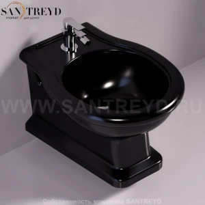 LA19NERO Биде подвесное Lante Simas