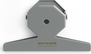 001128 Зажим для бумаги Silver Grey Normann Copenhagen