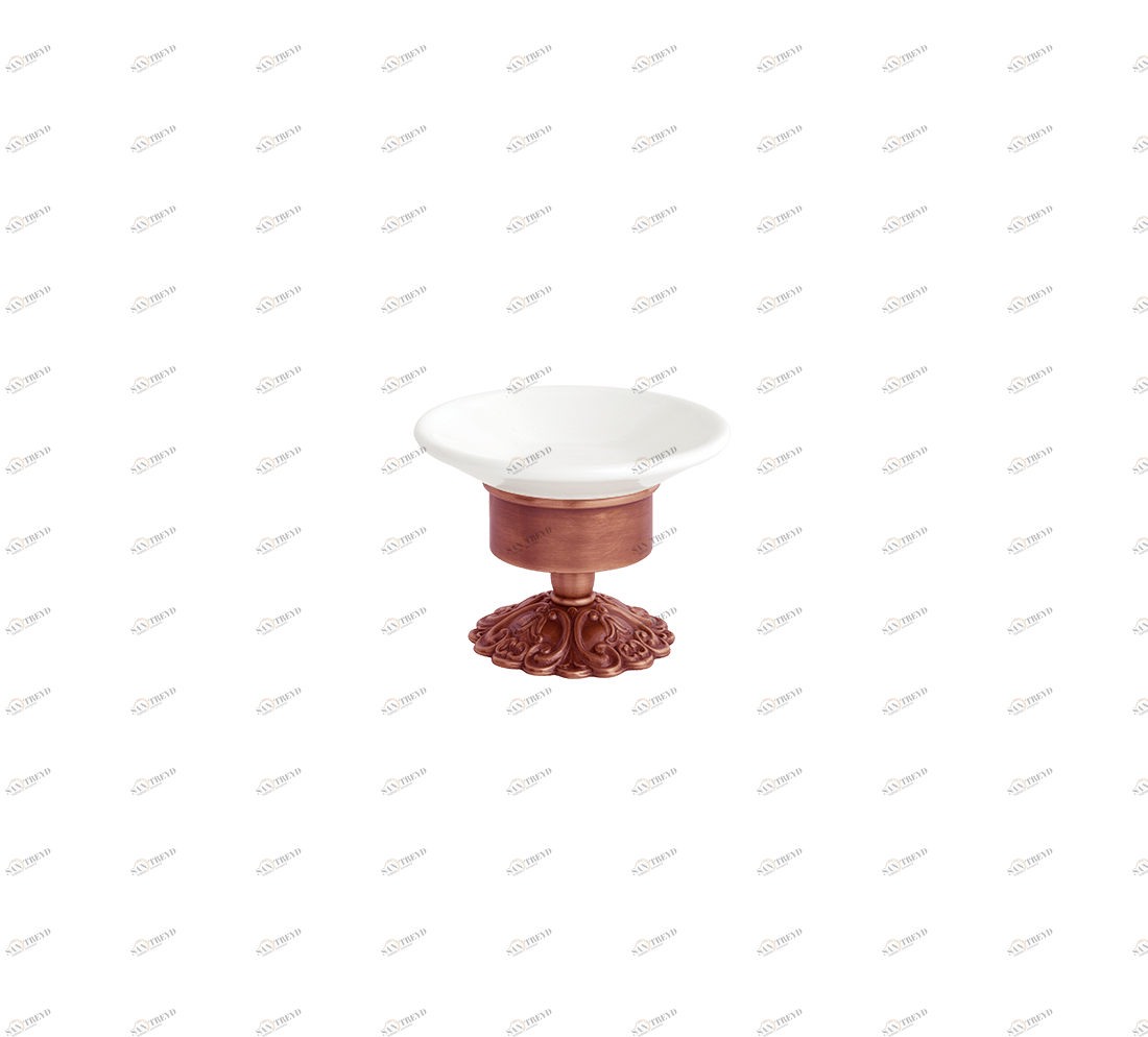 Gentry Home Настенный керамический подстаканник Ivy Медь GH102851 