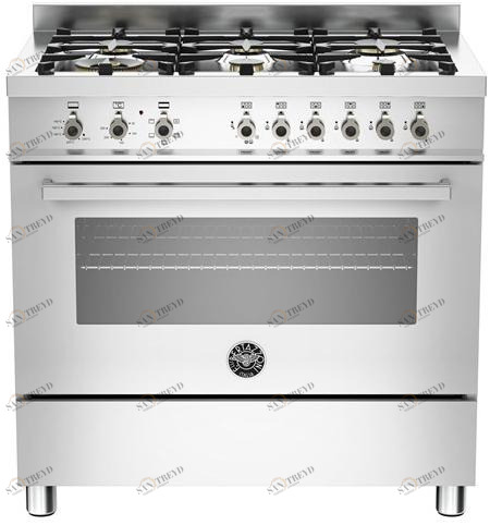 Bertazzoni Профессиональная отдельно стоящая кухня из нержавеющей стали Professional sun-id-1477903