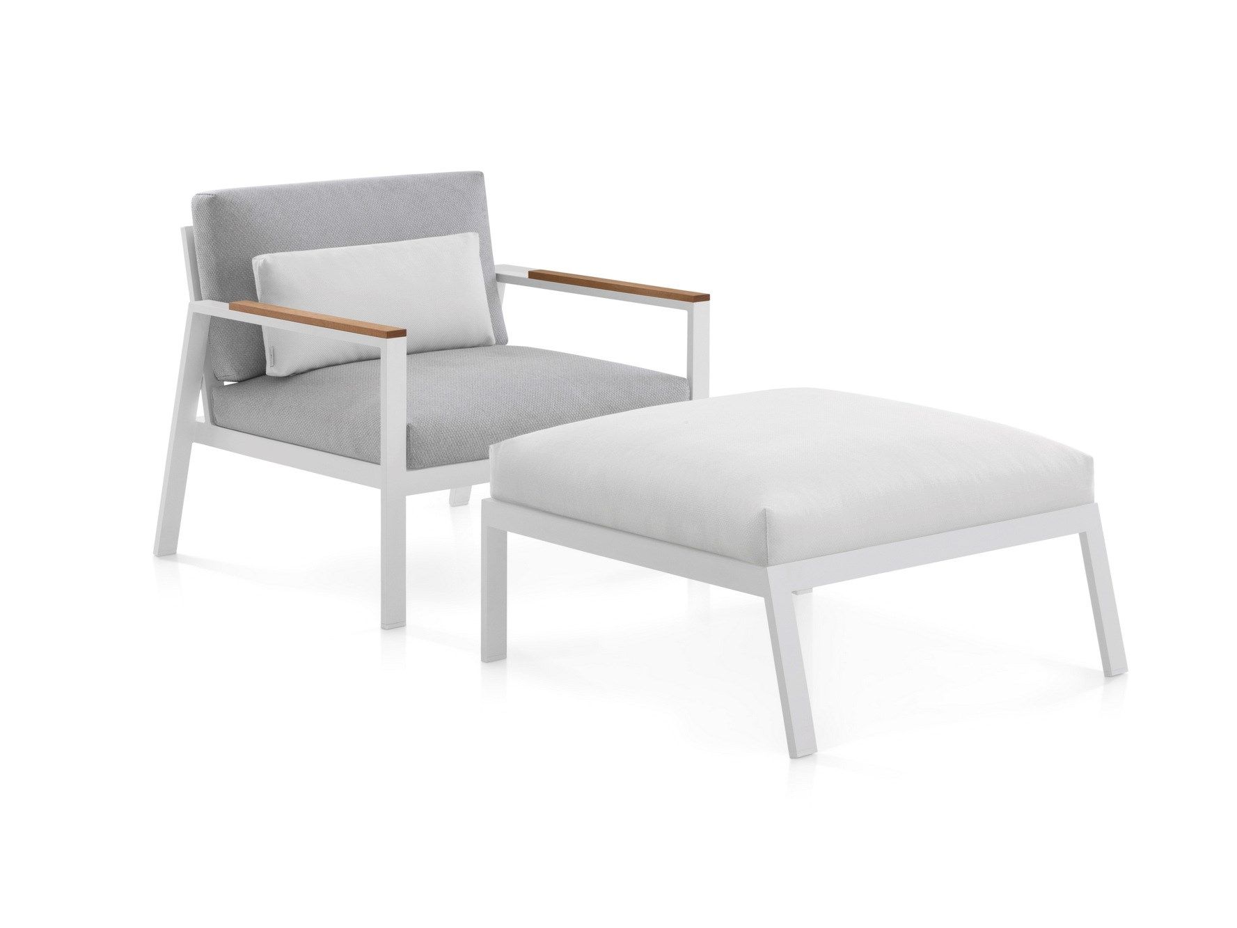 Тканевое кресло с подлокотниками GANDIABLASCO Вне времени ARCH-00138107 - Вид №3