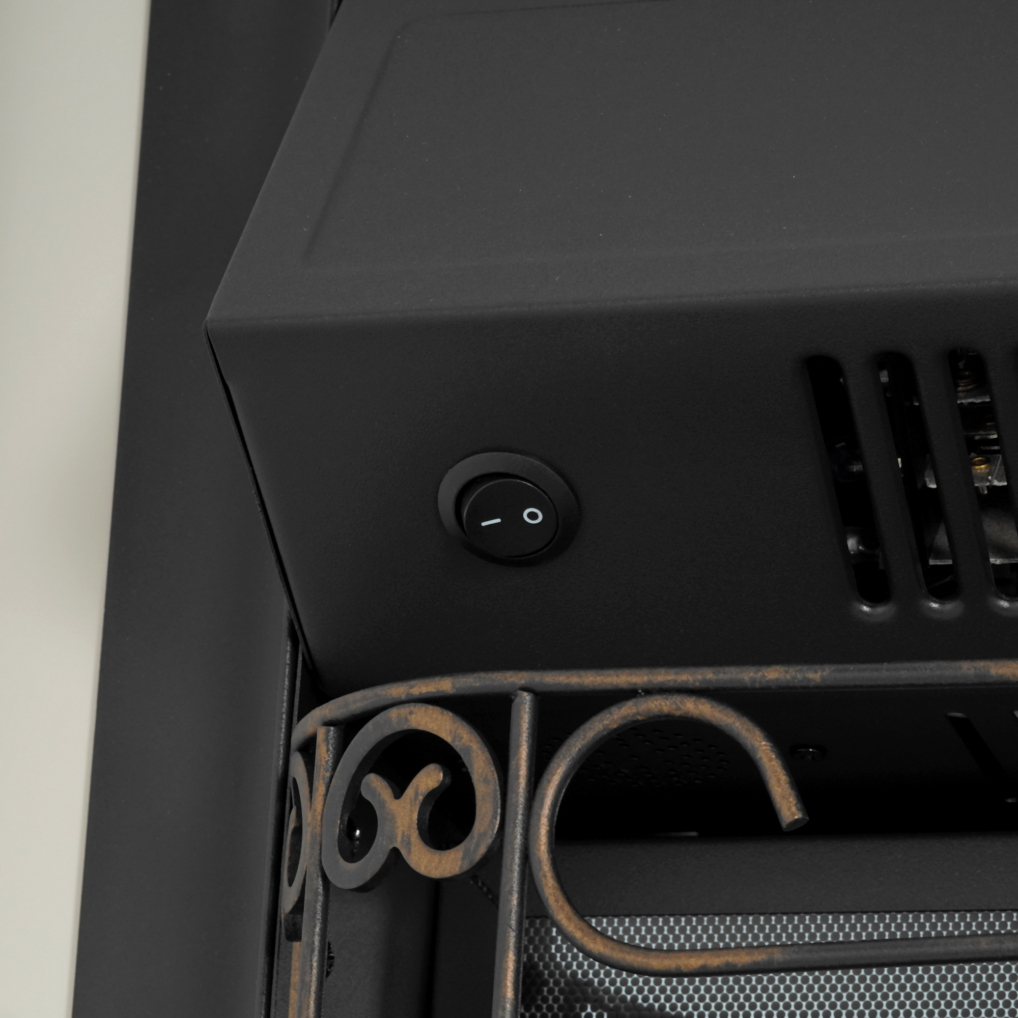 9022150 Каминокомплект RealFlame SELENA STD GR-P712 + MAJESTIC BL STDN-0104687 - Вид №5