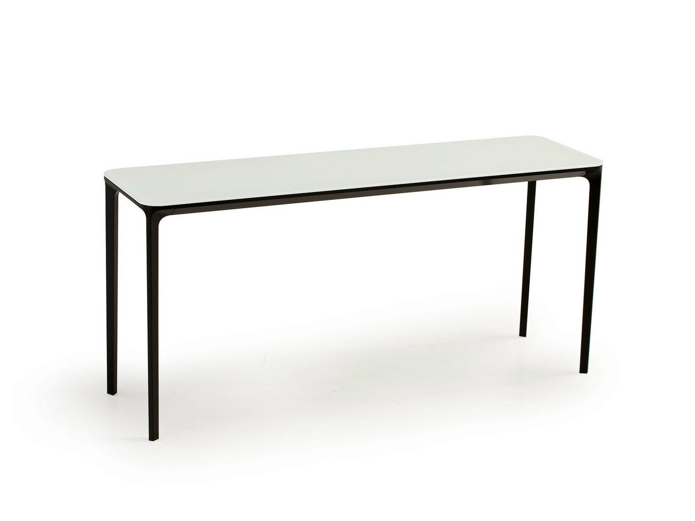 Стеклянная прямоугольная консоль Sovet Italia тонкий ARCH-00107222 - Вид №8